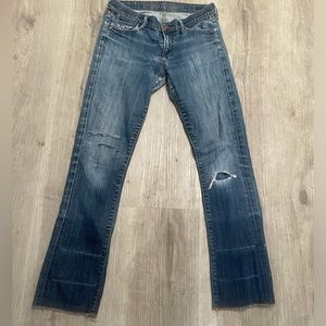 Citizen of Humanity Jeans Dani Cropped Strait Leg. Vintage Look. Size 27